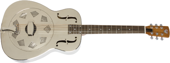 Epiphone Dobro Hound Dog M-14 Metal Body Nickel