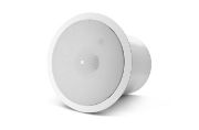 JBL Control serie takhøyttaler, subbass med 8", hvit