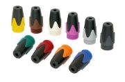 Neutrik NP2X-B jack plugg 2P Han sort, gull