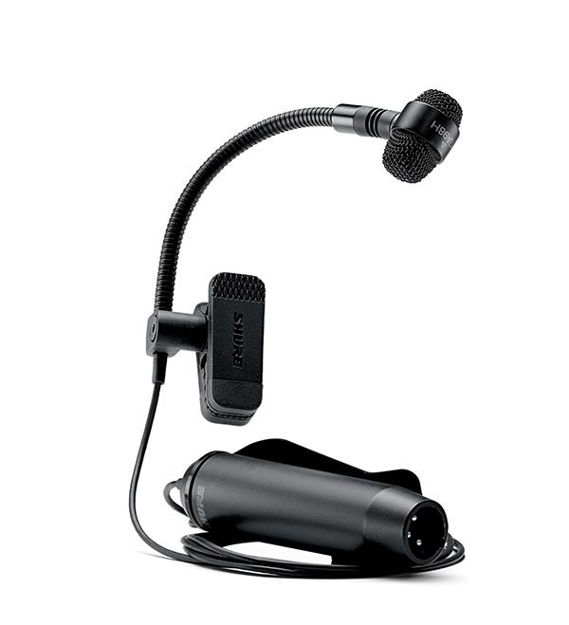 Shure mikrofon intstrument kardioide med feste og 5m kabel