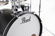 Pearl Decade Maple 6 pc Shell Pack | Satin Slate Black 2218BB/1007T/1208T/1414F/1616F/1455S