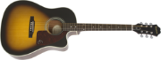 Epiphone AJ-210CE Incl Hard Case Vintage Sunburst
