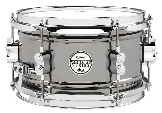 PDP by DW Snare Drum Black Nickel Over Steel - 10 x 6"