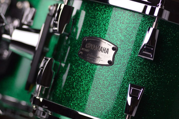 Yamaha Absolute Maple Hybrid Tam Shell pack ink TH945B Jade Green Sparkle