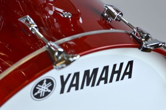 Yamaha Absolute Maple Hybrid Bass Drum 18x14 Red Autumn
