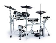 Pearl e/MERGE e/TRADITIONAL Electronic Drum Set Powered by KORG | Jet Black 14" x 2.5", 10" x 2.5", 12" x 2.5", 14" x 2.5"