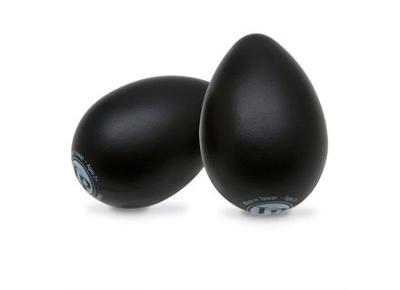 Latin Percussion Shaker Egg Shaker - Black, 36 pieces