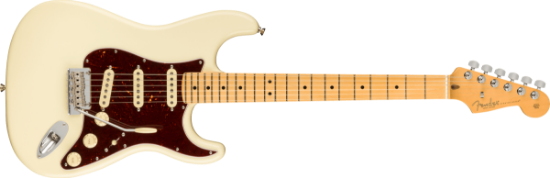 Fender American Professional II Stratocaster®, Maple Fingerboard, Olympic White