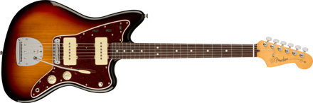 Fender American Professional II Jazzmaster®, Rosewood Fingerboard, 3-Color Sunburst