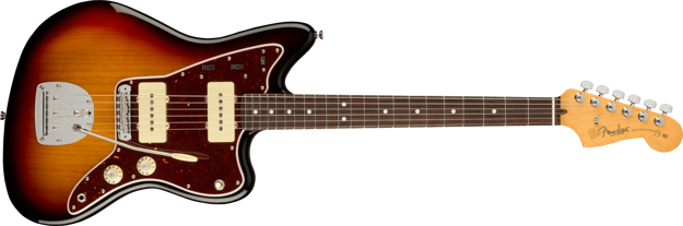 Fender American Professional II Jazzmaster®, Rosewood Fingerboard, 3-Color Sunburst