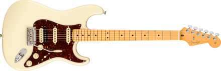 Fender American Professional II Stratocaster® HSS, Maple Fingerboard, Olympic White