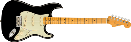 Fender American Professional II Stratocaster®, Maple Fingerboard, Black