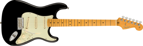 Fender American Professional II Stratocaster®, Maple Fingerboard, Black