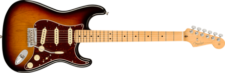 Fender American Professional II Stratocaster®, Maple Fingerboard, 3-Color Sunburst