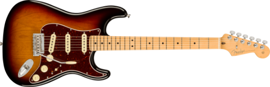 Fender American Professional II Stratocaster®, Maple Fingerboard, 3-Color Sunburst