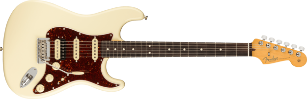 Fender American Professional II Stratocaster® HSS, Rosewood Fingerboard, Olympic White