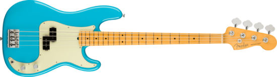Fender American Professional II Precision Bass®, Maple Fingerboard, Miami Blue