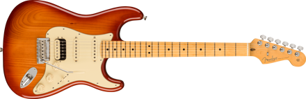 Fender American Professional II Stratocaster® HSS, Maple Fingerboard, Sienna Sunburst