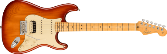 Fender American Professional II Stratocaster® HSS, Maple Fingerboard, Sienna Sunburst