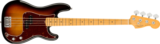 Fender American Professional II Precision Bass®, Maple Fingerboard, 3-Color Sunburst