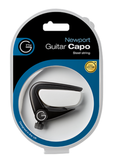 G7TH Newport | 6 String | Black