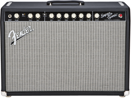 Fender Super-Sonic™ 22 Combo, Black, 230V EUR