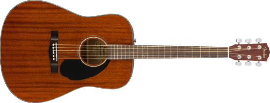 Fender CD-60S Dreadnought, All-Mahogany