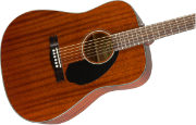 Fender CD-60S Dreadnought, All-Mahogany