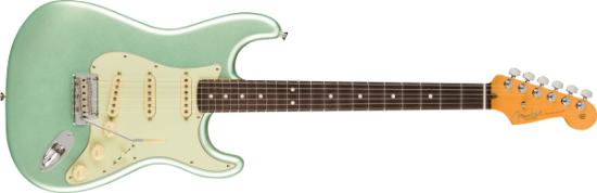 Fender American Professional II Stratocaster®, Rosewood Fingerboard, Mystic Surf Green