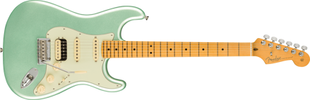 Fender American Professional II Stratocaster® HSS, Maple Fingerboard, Mystic Surf Green