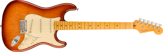 Fender American Professional II Stratocaster®, Maple Fingerboard, Sienna Sunburst