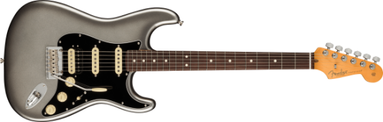 Fender American Professional II Stratocaster® HSS, Rosewood Fingerboard, Mercury