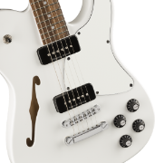 Fender Jim Adkins JA-90 Telecaster® Thinline, Laurel Fingerboard, White
