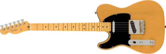 Fender American Professional II Telecaster® Left-Hand, Maple Fingerboard, Butterscotch Blonde