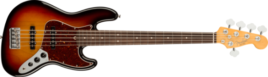 Fender American Professional II Jazz Bass® V, Rosewood Fingerboard, 3-Color Sunburst