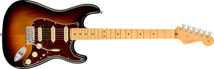 Fender American Professional II Stratocaster® HSS, Maple Fingerboard, 3-Color Sunburst