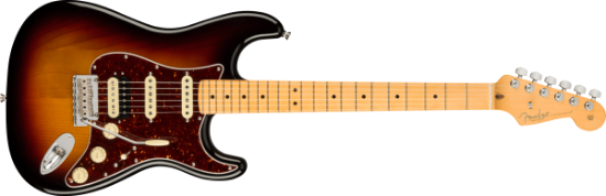 Fender American Professional II Stratocaster® HSS, Maple Fingerboard, 3-Color Sunburst