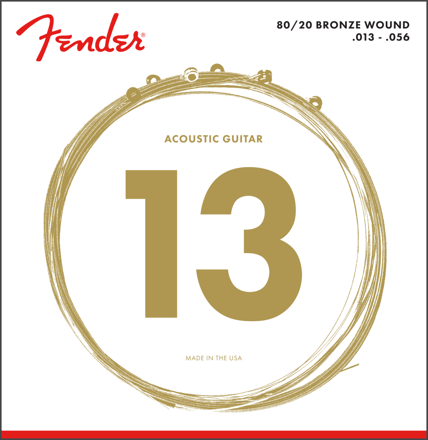 Fender 80/20 Bronze Acoustic Strings