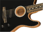 Fender American Acoustasonic® Telecaster®, Ebony Fingerboard, Black