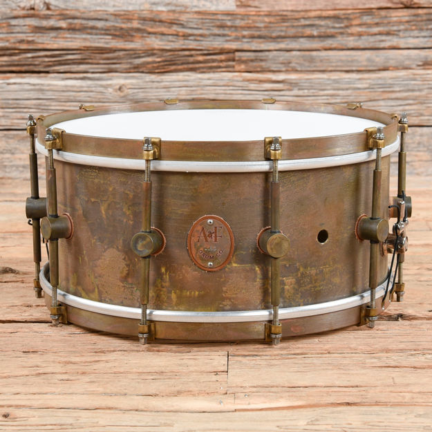 A&F 6,5x14 Raw Brass Snare