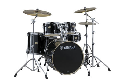 Yamaha Stage Custom Birch SBP2F5RBL Shell Pack Raven Black