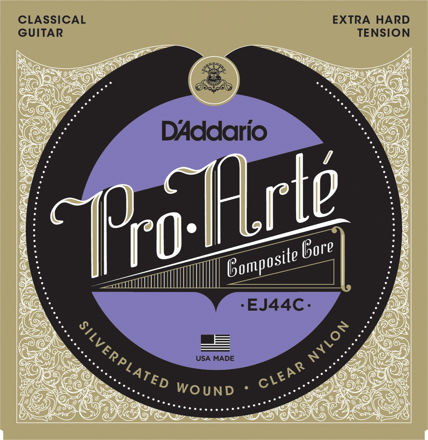 D'Addario EJ44C Pro-Arte Composite Classical Guitar Strings, Extra-Hard Tension