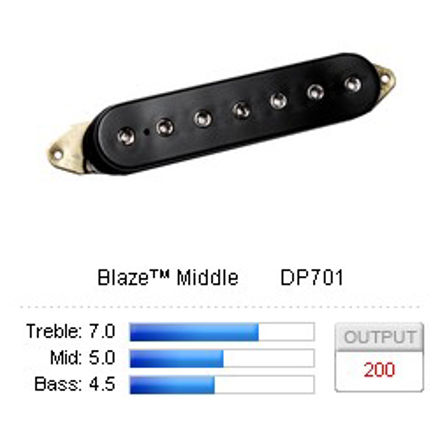 DiMarzio DP701BK