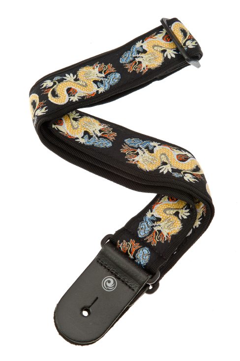 D'Addario Woven Guitar Strap, Dragon