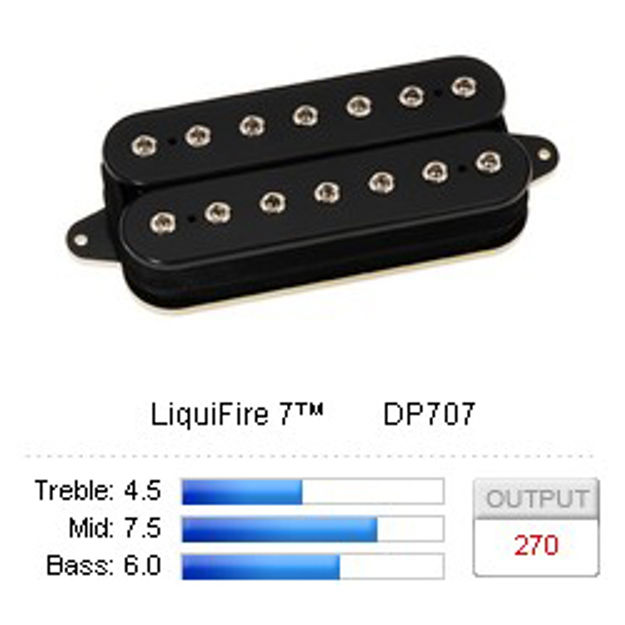 DiMarzio DP707BK