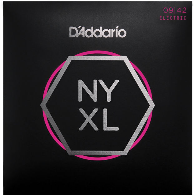 D'Addario NYXL0942 Nickel Wound Electric Guitar Strings, Super Light, 9-42