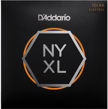 D'Addario NYXL1046 Nickel Wound Electric Guitar Strings, Regular Light, 10-46