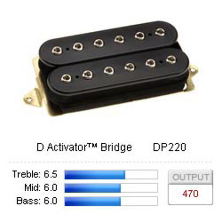 DiMarzio DP220BK