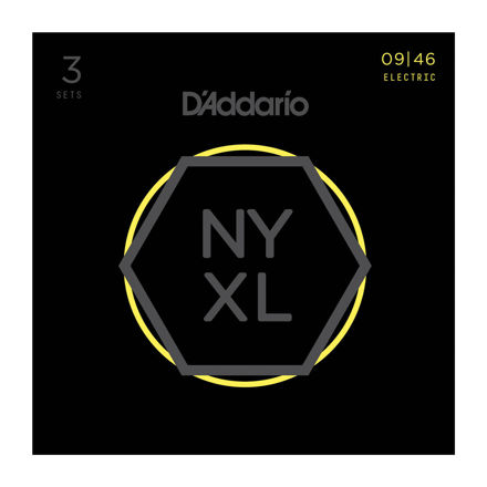 Daddario Fretted NYXL0946-3P