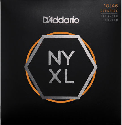 D'Addario NYXL1046BT Nickel Wound Electric Guitar Strings, Balanced Tension, 10-46